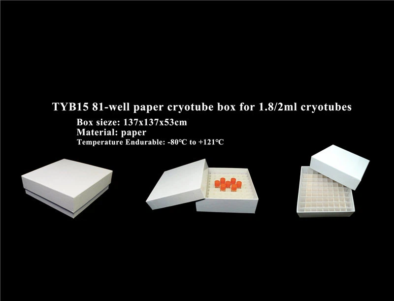 Laboratory Cryotube Paper Box
